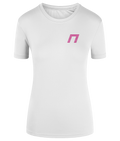 NEON Women's Fit TriDri Performance T-Shirt WHITE