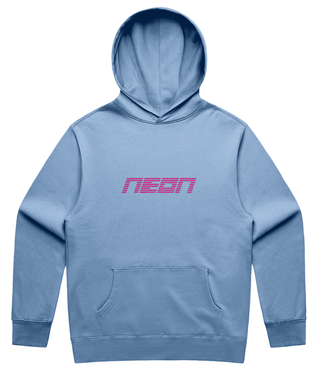 NEON Relax Hoodie BLUE