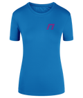 NEON Women's Fit TriDri Performance T-Shirt SAPPHIRE
