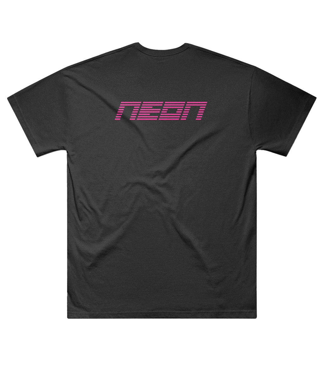 NEON Classic Oversized Tee BLACK