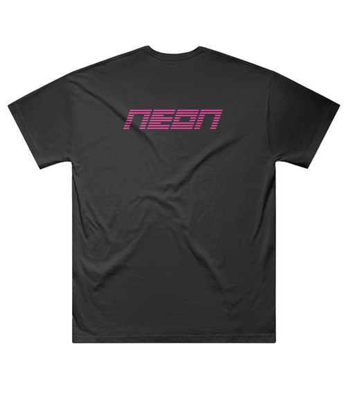 NEON Classic Oversized Tee BLACK